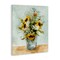 Stupell Industries Sunflower Blossom Watercolor Detail Canvas Wall Art